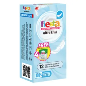 Fiesta Kondom Ultra Thin - 12 Pcs