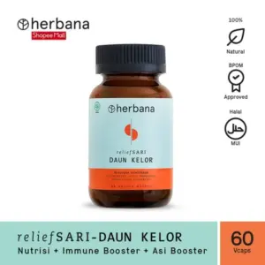 Herbana Relief Sari Daun Kelor – 60 Kapsul