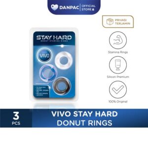 VIVO Stay Hard Donut Ring 3 Pcs
