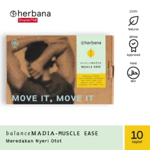 Herbana Balance Madia Muscle Ease – 10 Kaplet
