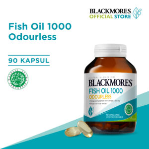 Blackmores Fish Oil 1000 Odourless - 90 Softgels