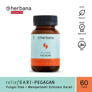 Herbana Relief Sari Pegagan – 60 Kapsul