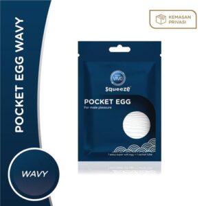 VIVO Squeeze Pocket EGG - Wavy