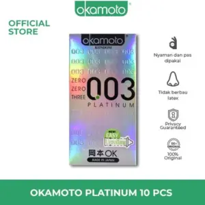 Okamoto Kondom Platinum - 10 Pcs