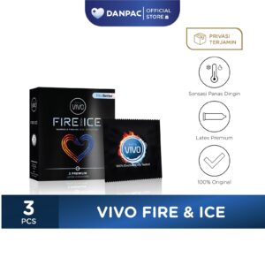 Vivo Kondom Fire and Ice - 3 Pcs
