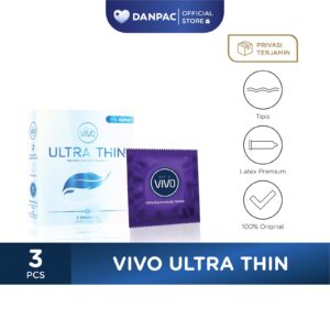 Vivo Kondom Ultra Thin - 3 Pcs