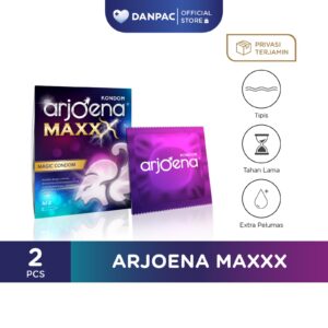 Arjoena Kondom Maxxx Magic - 2 Pcs