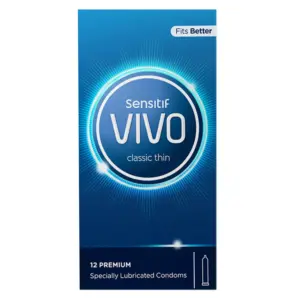 Vivo Kondom Classic Thin - 12 Pcs