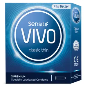 Vivo Kondom Classic Thin - 3 Pcs