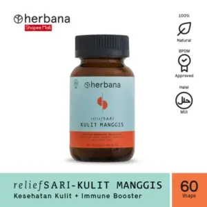 Herbana Relief Sari Temulawak – 60 Kapsul