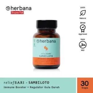 Herbana Relief Sari Sambiltoto – 30 Kapsul