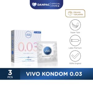 Vivo Kondom 0,03 - 3 Pcs