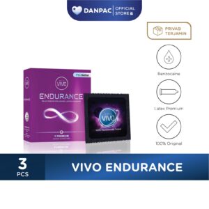 Vivo Kondom Endurance - 3 Pcs