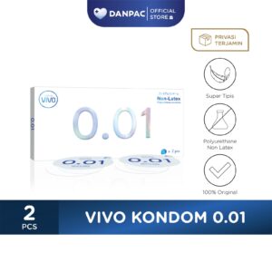 Vivo Kondom 0,01 - 2 Pcs