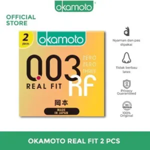 Okamoto Kondom 003 Real Fit - 2 Pcs