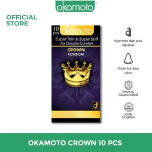 Okamoto Kondom Crown - 10 Pcs