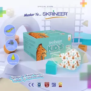 SKRINEER Duckbill Kids Animal Series 4 Ply - Box 30 pcs