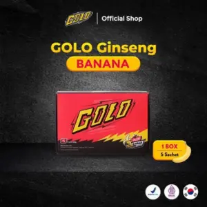 Golo Banana - 1 Box ( 5 Sachet )