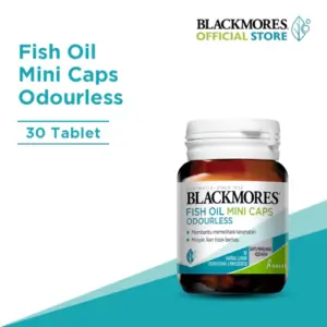 Blackmores Fish Oil Mini Caps Odourles – 30 Softgels