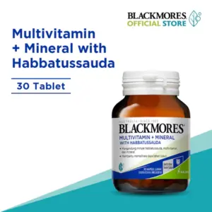 Blackmores Multivitamin + Mineral with Habbatussauda - 30 Softgels