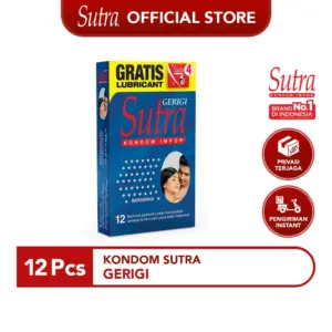 Sutra Kondom Gerigi Econo Pack - 12+4 Pcs