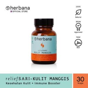 Herbana Relief Sari Kulit Manggis – 30 Kapsul