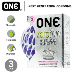 ONE® Kondom Zero Thin - 3 Pcs