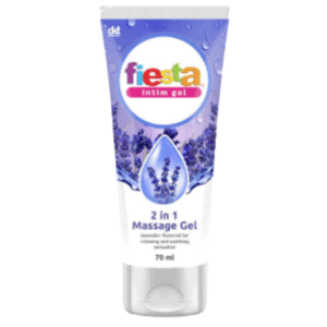 Fiesta Lubricant 2in1 Lavender Massage Gel - 70 ml
