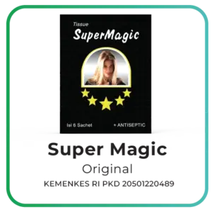 Tissue Super Magic Original - 6 Sachets