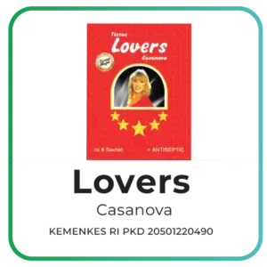 Tissue Magic Lovers for Men Casanova - 6 Sachets