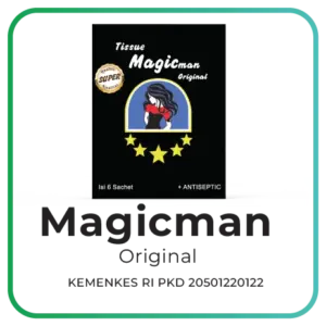 Tissue Magic Man Original - 6 Sachets